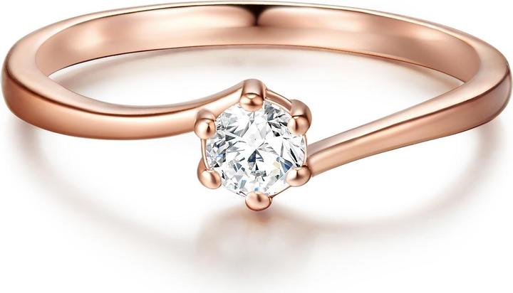 Produktbild Trilani Damen Sterling Silber Zirkonia roségold - 11202 (53, 925 Silber)