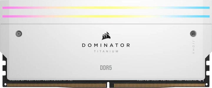 Image du produit Corsair RAM D5 6000 64GB C30 Dom Titanium K2 W (2 x 32GB, 6000 MHz, RAM DDR5, DIMM)