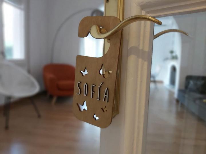 Image du produit Vintiun Accroche-porte papillon nature personnalisable
