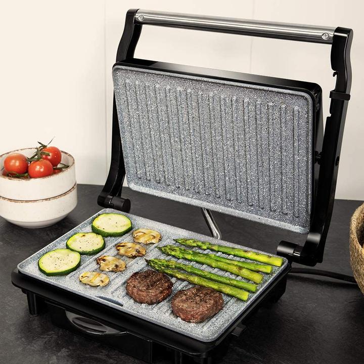 Actual product image Cecotec Electric grill, RockStone stone cladding