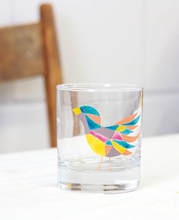 Produktbild Kreul Glass & Porcelain Clear, Porzellan- und Glasfarbe (Dunkelblau, 20 ml)