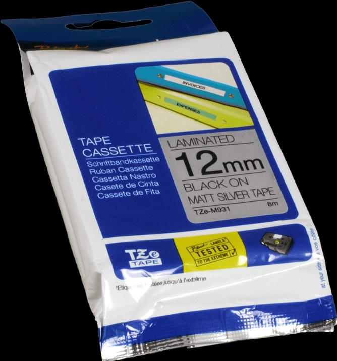 Produktbild Brother Tze-M931 (1.20 cm, Schwarz)