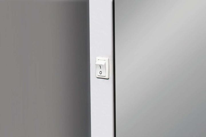 Image du produit Schneider ARANGALINE avec miroir chauffant miroir lumineux LED, avec prise de courant, 127x78x14cm