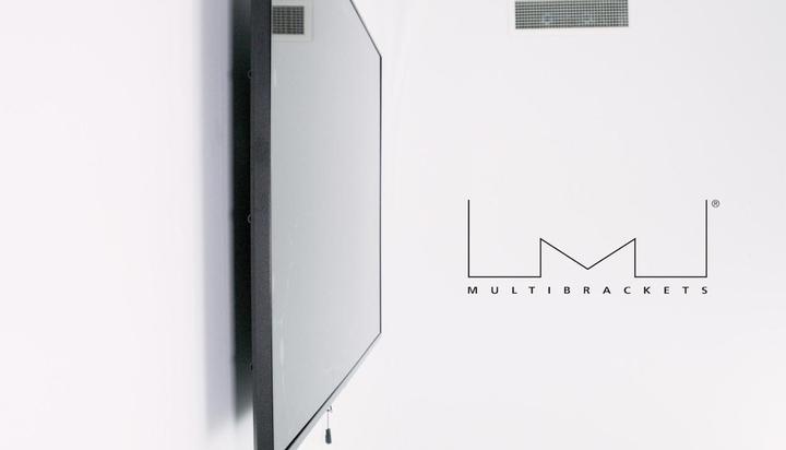 Actual product image Multibrackets HAGOR MB 100 HD - Bracket - for flat screen - Black - Screen size: 152 (Wall, 110", 125 kg)