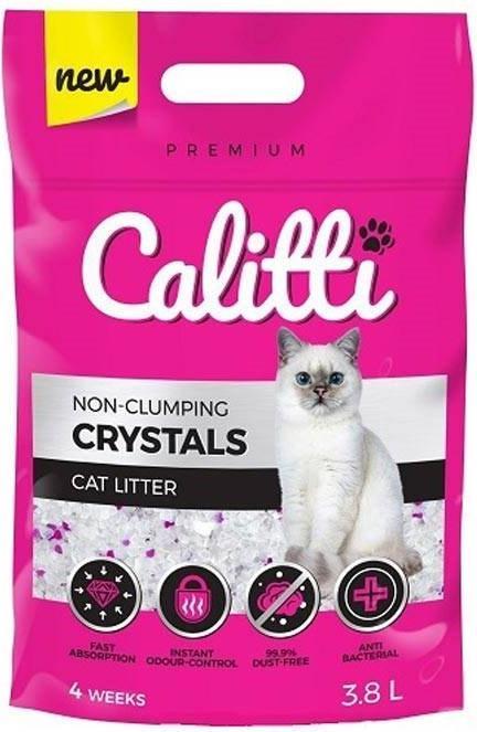 Calitti Crystal - Silicone Litter 3.8l (Clumping, 1.90 kg)