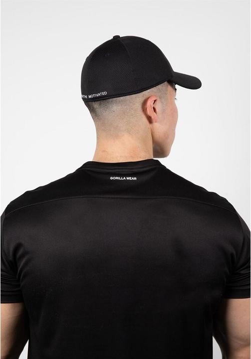 Produktbild Gorilla Wear Bristol Fitted Cap Schwarz (One Size)