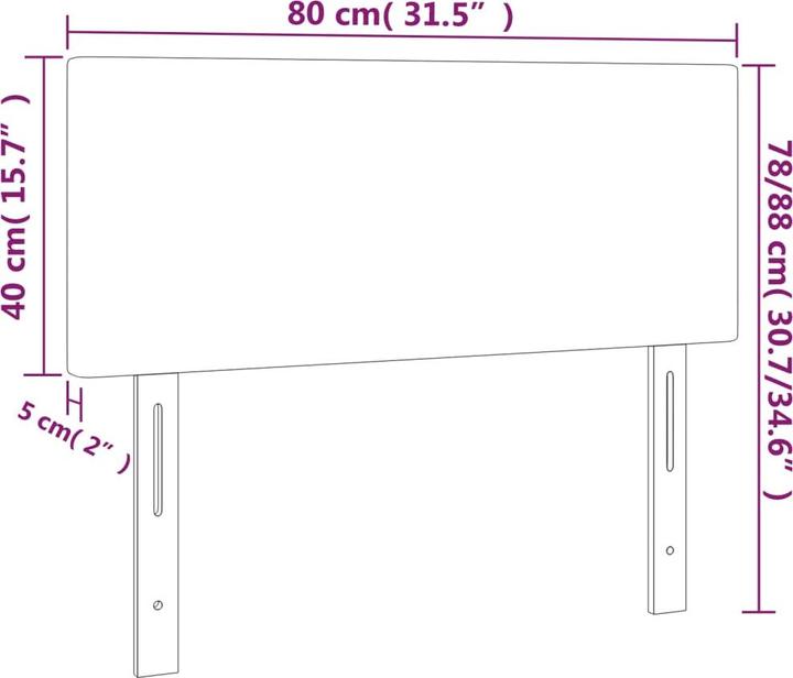 Produktbild VidaXL Conni (160 x 5 x 88 cm)