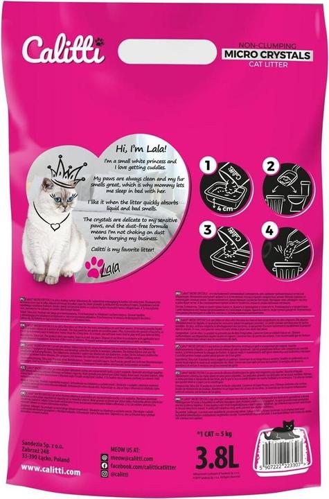 Produktbild Calitti Micro Crystals (Nicht klumpend, 3.80 kg)