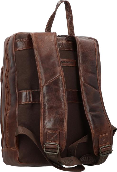 Immagine prodotto Greenburry Zaino robusto in pelle con scomparto per laptop da 39 cm (15 l)