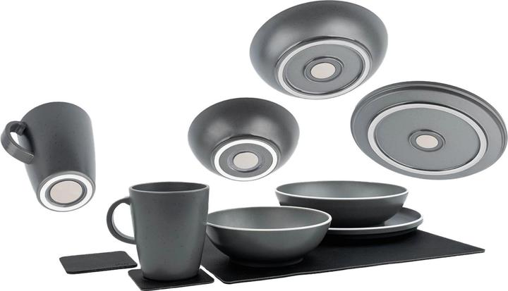 Produktbild Silwy Magnet-Kunststoff-Geschirrset Dolomit Grey, Produkttyp