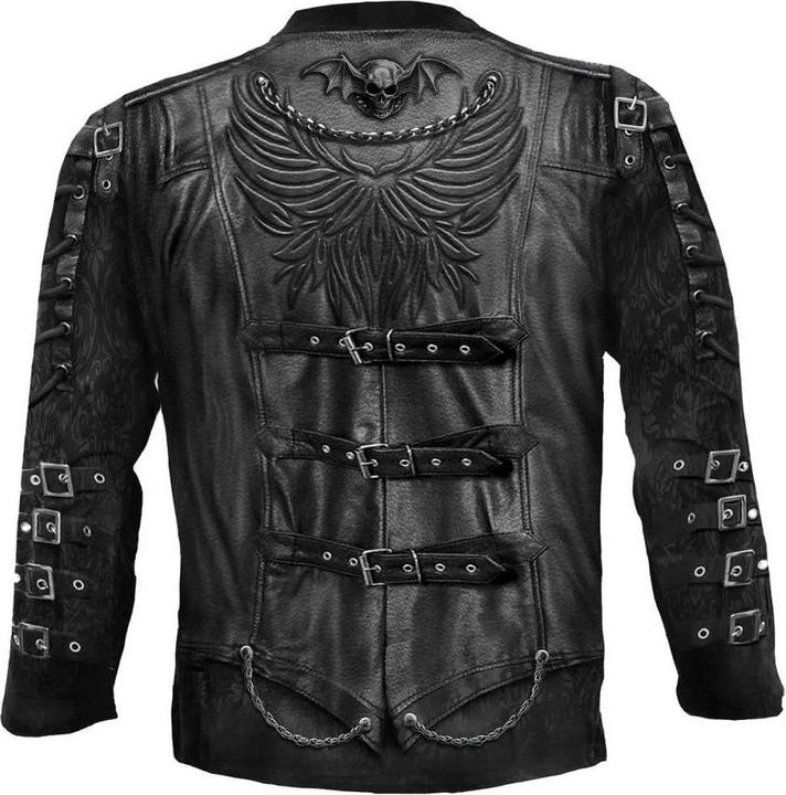 Immagine prodotto Spiral Goth Wrap Maglietta Manica Lunga Adulto Unisex (4XL)