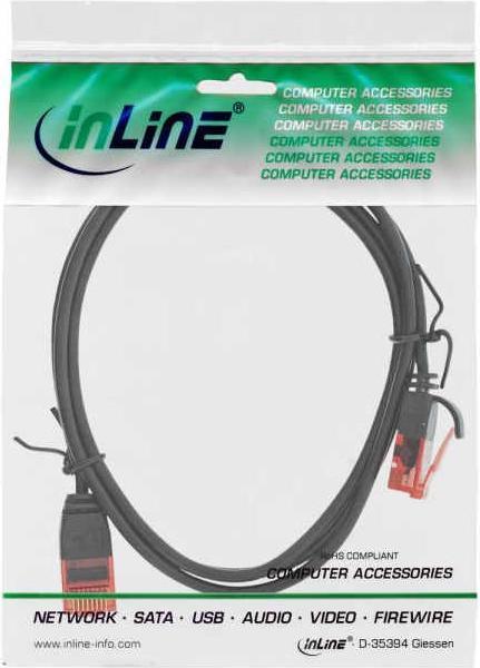 Produktbild InLine Slim Patch-Kabel (U/FTP, CAT6a, 0.30 m)