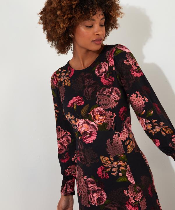 Image du produit Joe Browns PETITE Robe Maxi Tie-Waist Dark Floral Jersey (42)
