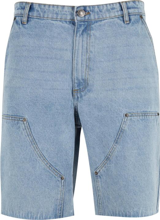 Urban Classics Open Edge Two Knee Denim Shorts - 166803