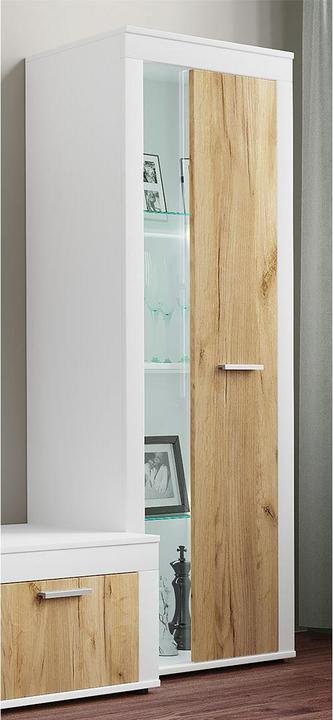 Immagine prodotto VCM Mobile Vetrina Soggiorno Vetro Usilo (60 x 35 x 159 cm)