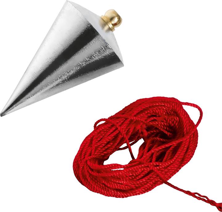 Actual product image Lux plumb bob with cord