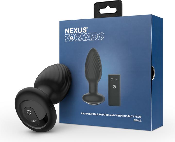 Produktbild Nexus Tornado Remote Control Rotating Butt Plug Black