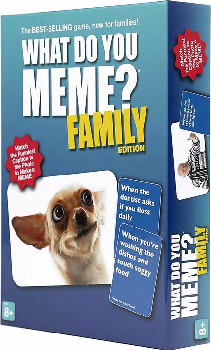 Immagine prodotto Cosa fai Meme Family Edition e (Inglese)