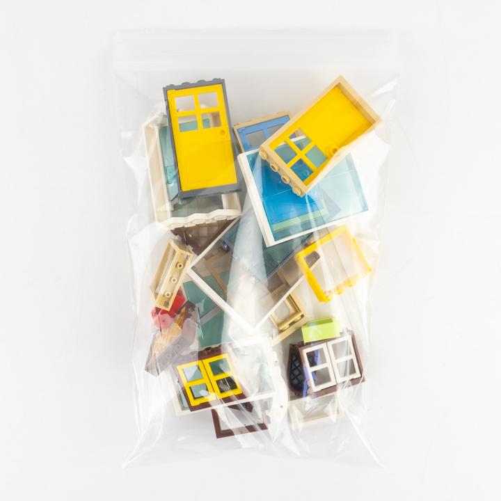 Productafbeelding LEGO Ramen en deuren gemengd - 100 stuks - Huis, Gebouw, Stad, Gemeente - NIEUW (LEGO Accessoires)