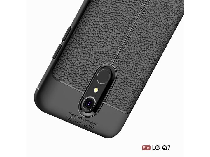 Immagine prodotto Screenguard LG Q7+ Custodia Design in pelle Copertura in TPU (LG Q7+)