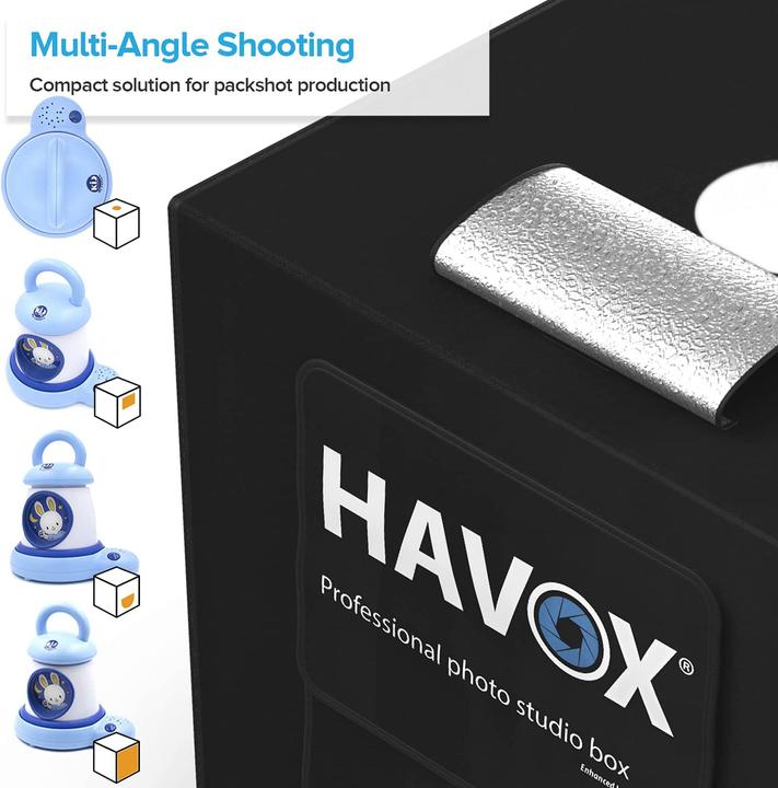 Actual product image Havox Photo Studio, HPB-40XD (LED x4 Dimmable)