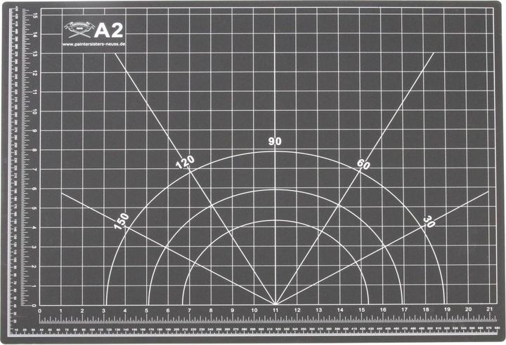 Produktbild Snyderline Schneidematte A2 blau schwarz (45 x 60 cm)
