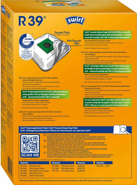 Immagine prodotto Swirl R 39 MicroPor Plus Spazio aereo (1 x)