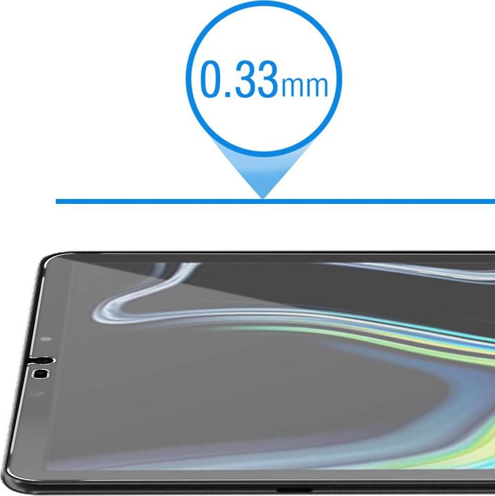Actual product image Avizar Crystal clear film, glass screen protector (1 Piece, Galaxy Tab S4 10.5 (2018))