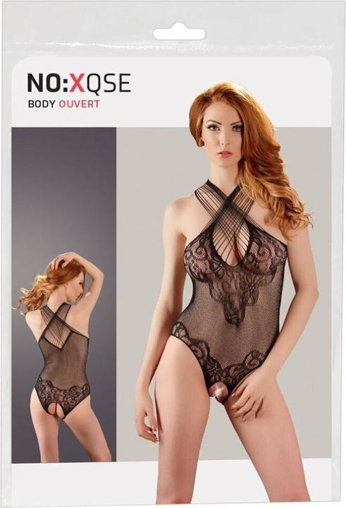 Productafbeelding Mandy Mystery Bodysuit van gaas en kant (S, M, L)
