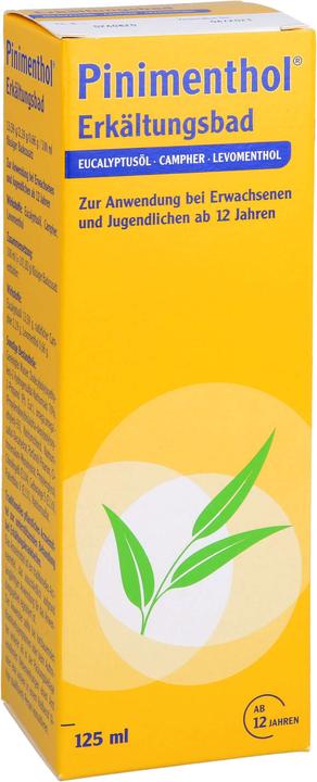 Produktbild Pinimenthol Erkältungsbad mit Eucalyptusöl ab 12 Jahren, 125 ml Lösung (125 ml)