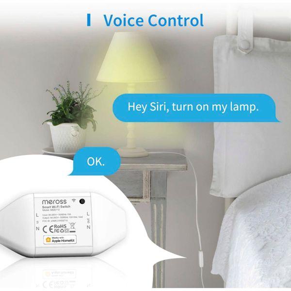 Image du produit Meross Commutateur Wi-Fi intelligent