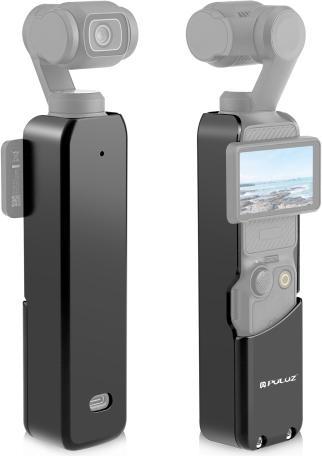 Actual product image Puluz For DJI OSMO Pocket 3 Metal Protection Frame Cage Adapter Bracket (Black) (Osmo Pocket 3)