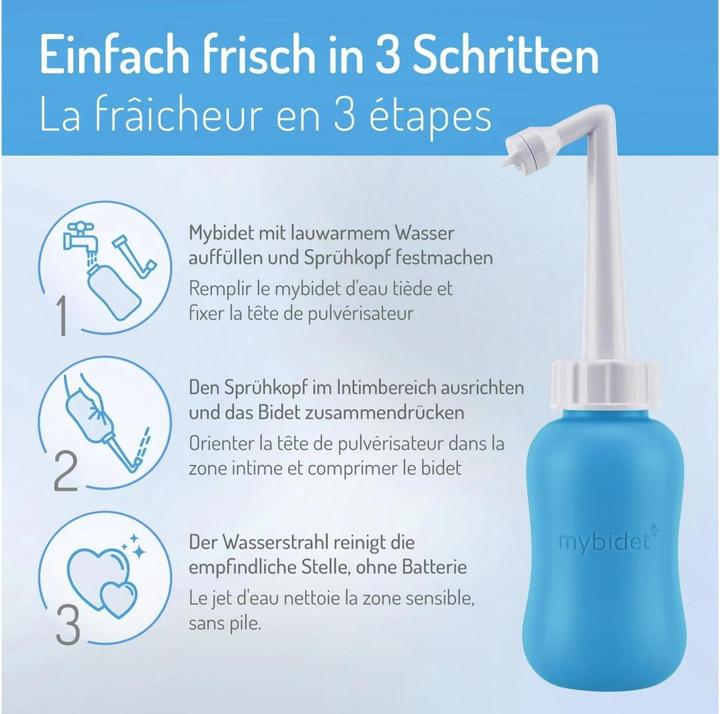 Immagine prodotto Mybidet Po Shower u Intim Du 300ml pac bl (300 ml, Doccia intima)