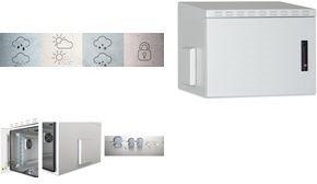 Image du produit Digitus Boîtier mural IP55 - pour application à l’extérieur - 600 x 450 mm (lxp) (6614.17 HE, Rack 19 pouces)