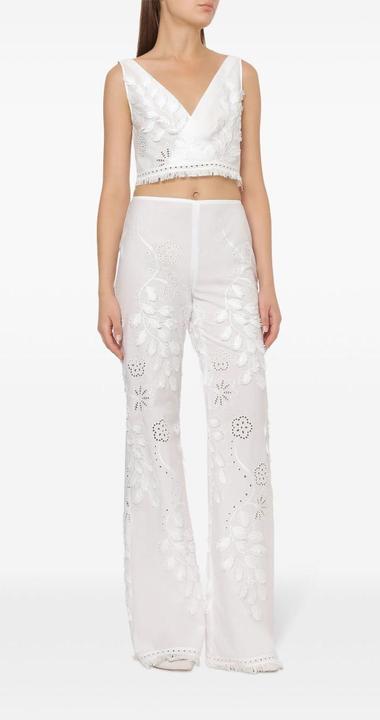 Produktbild Alberta Ferretti Pantaloni Bianco (42)