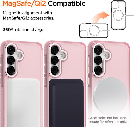 Immagine prodotto Eiger 3m Ultra-Protection Magsafe-Case GRS Blizzard Magsafe Case GRS Pink (Samsung Galaxy S25)