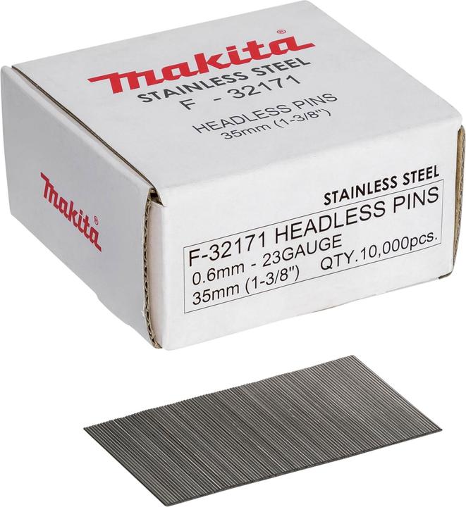 Actual product image Makita Pin 0.6x35mm INOX