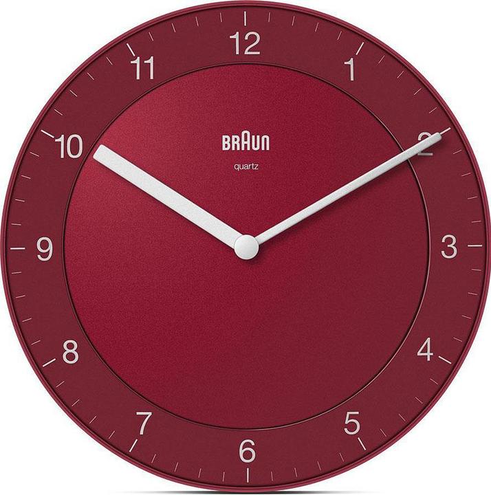 Produktbild Braun BC06R Klassik Wanduhr (20 cm)