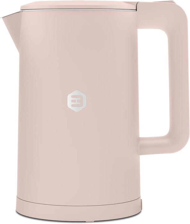 Produktbild Balter Wasserkocher 1,7 L, Edelstahl, 2200 W – kabellos, Kalkfilter, Cool-Touch-Griff, Schwarz (1.70 l)