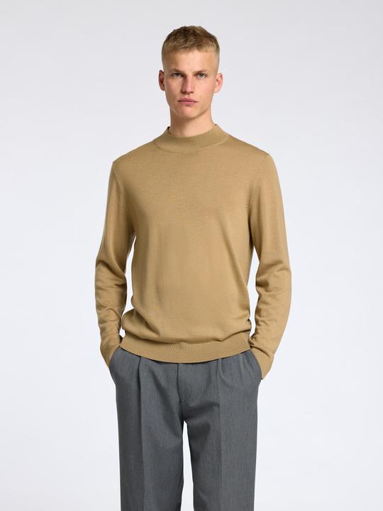Image du produit Selected Homme Pull à col roulé 100% laine mérinos (XL)