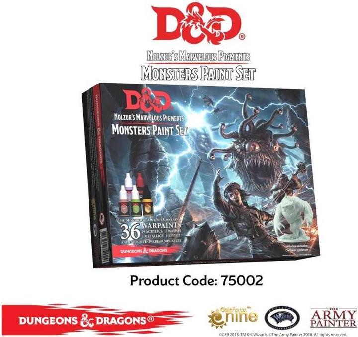 Produktbild Army Painter D&D The Monsters Paint Set
