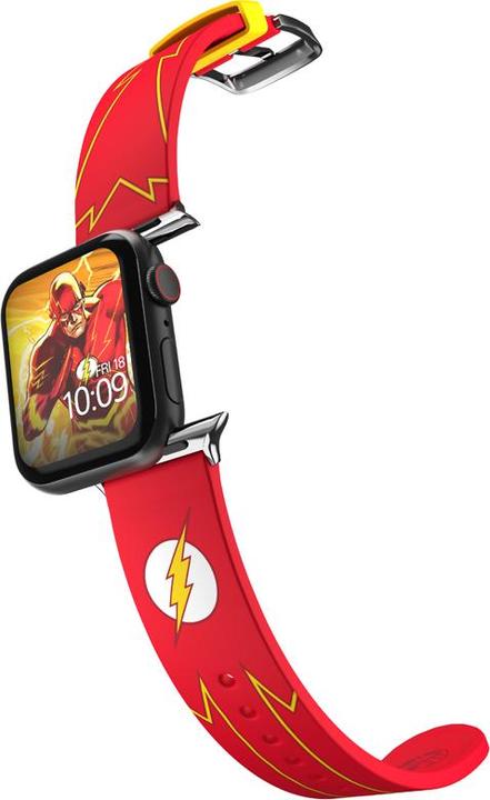 Immagine prodotto Moby Fox Bracciale DC per smartwatch Logo The Flash (Resistente al sudore e ai raggi UV, Silicone di alta qualità)