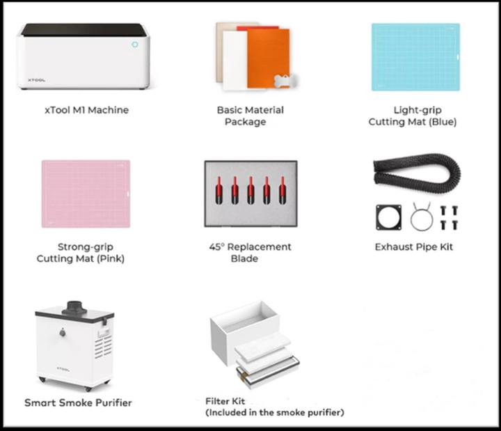 Produktbild XTool Makeblock smoke purifier
