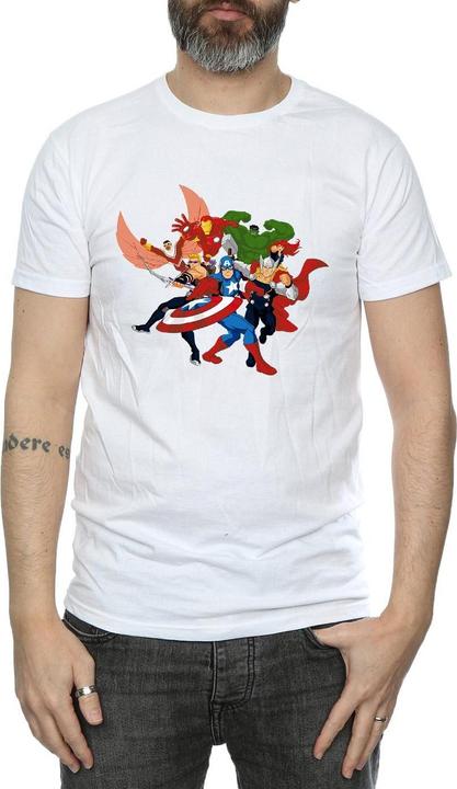 Immagine prodotto Maglietta Uomo Avengers Assemble Comic Team (XL)