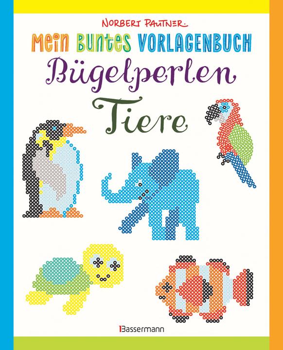 Actual product image My colorful template book: Ironing beads animals