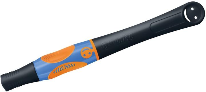 Image du produit Pelikan griffix stylo à encre Neon Black pour gauchers, stylo d'apprentissage de l'écriture ergonomique (Noir fluo, 1 x)