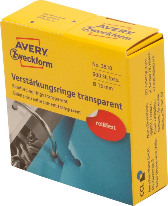 Produktbild Avery Verstärkungsringe