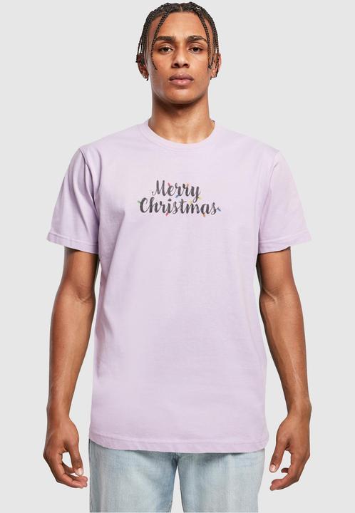 Actual product image Merchcode Merry Christmas Lights T-Shirt Round Neck - 111717 (L)