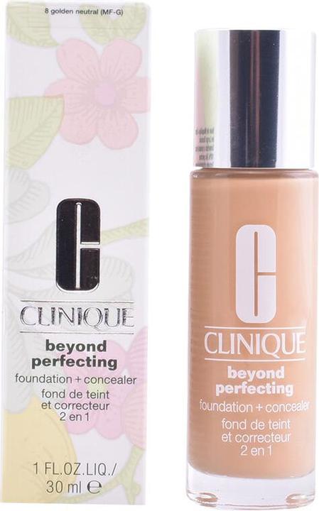 Actual product image Clinique Beyond Perfecting Foundation + Concealer (06 Ivory)