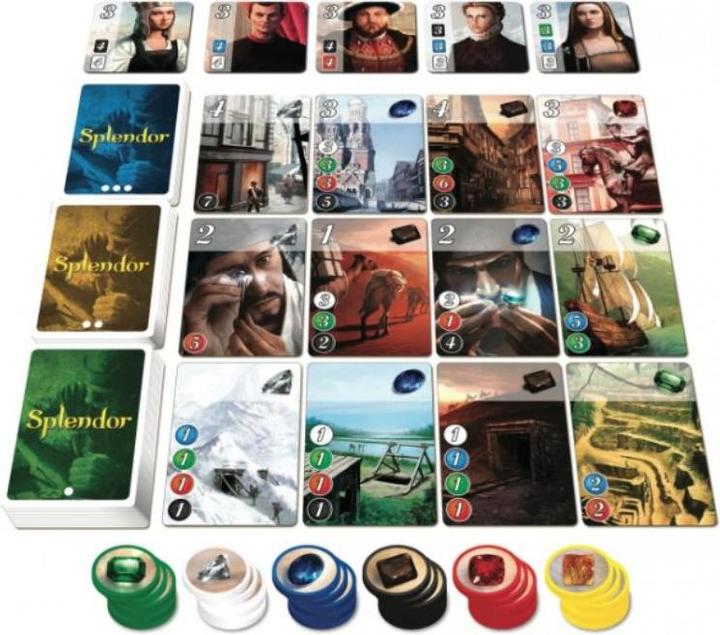 Actual product image Asmodée Splendor (German)